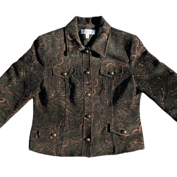 Gorgeous Vintage  Textured Blazer - Picture 1 of 3